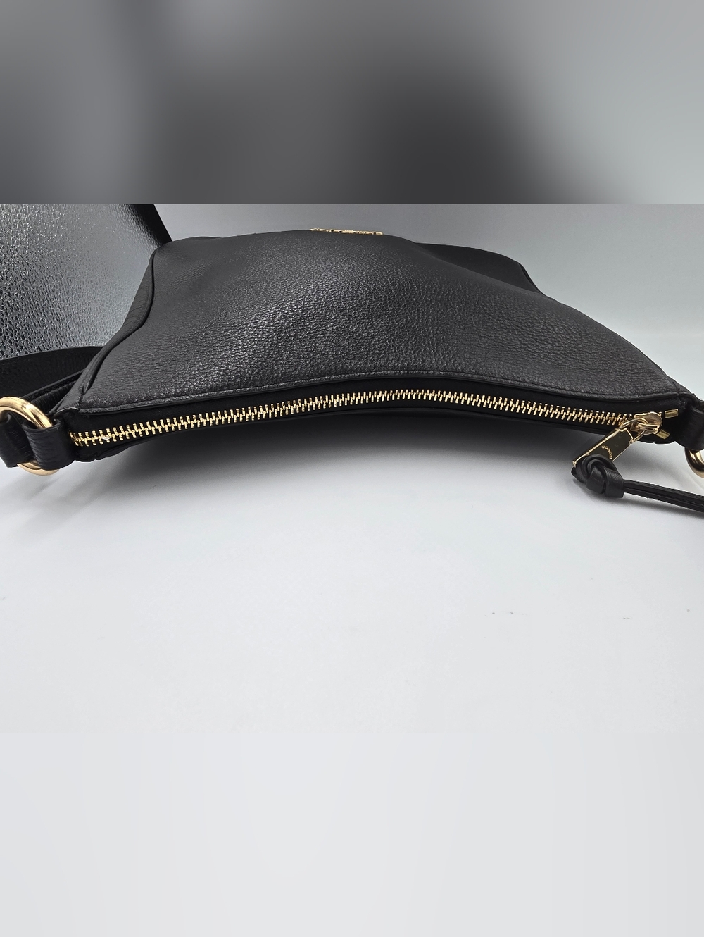 COACH C1648 Ellie File Bag Black Pebbled Leather Crossbody Shoulder Bag Purse ** - Picture 7 of 16